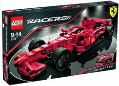 LEGO 8157  Racers     Ferrari F 1 1:09     AL MOMENTO NON DISPONIBILE
