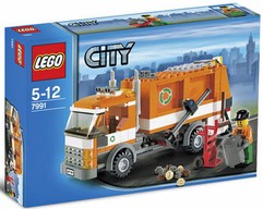 Lego City 7791 Camion di immondizia di riciclaggio   MOMENTANEAMENTE NON DOSPONIBILE