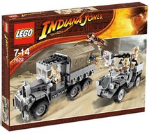 LEGO 7622  Indiana Jones  Race for the Stolen Treasure       NON DISPONIBILE
