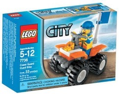 LEGO 7736 City  Quad della Guardia Costiera       AL MOMENTO NON DISPONIBILE