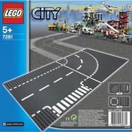 LEGO City 7281-1 Strade Incrocio a T e curva