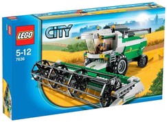 LEGO 7636 City Mietitrebbiatrice Scatola rovinata