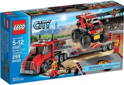 LEGO  60027  City Trasportatore di Monster Truck 