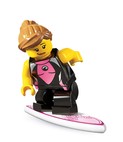LEGO Ragazza col Surfer
