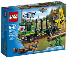 LEGO  60059    City  Trasportatore di tronchi                     
