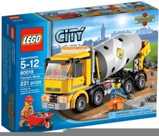 LEGO  60018  City Betoniera     AL MOMENTO NON DISPONIBILE