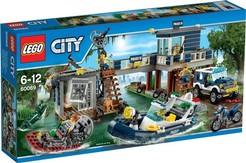 LEGO City 60069  La caserma della Polizia nelle paludi     AL MOMENTO NON DISPONIBILE